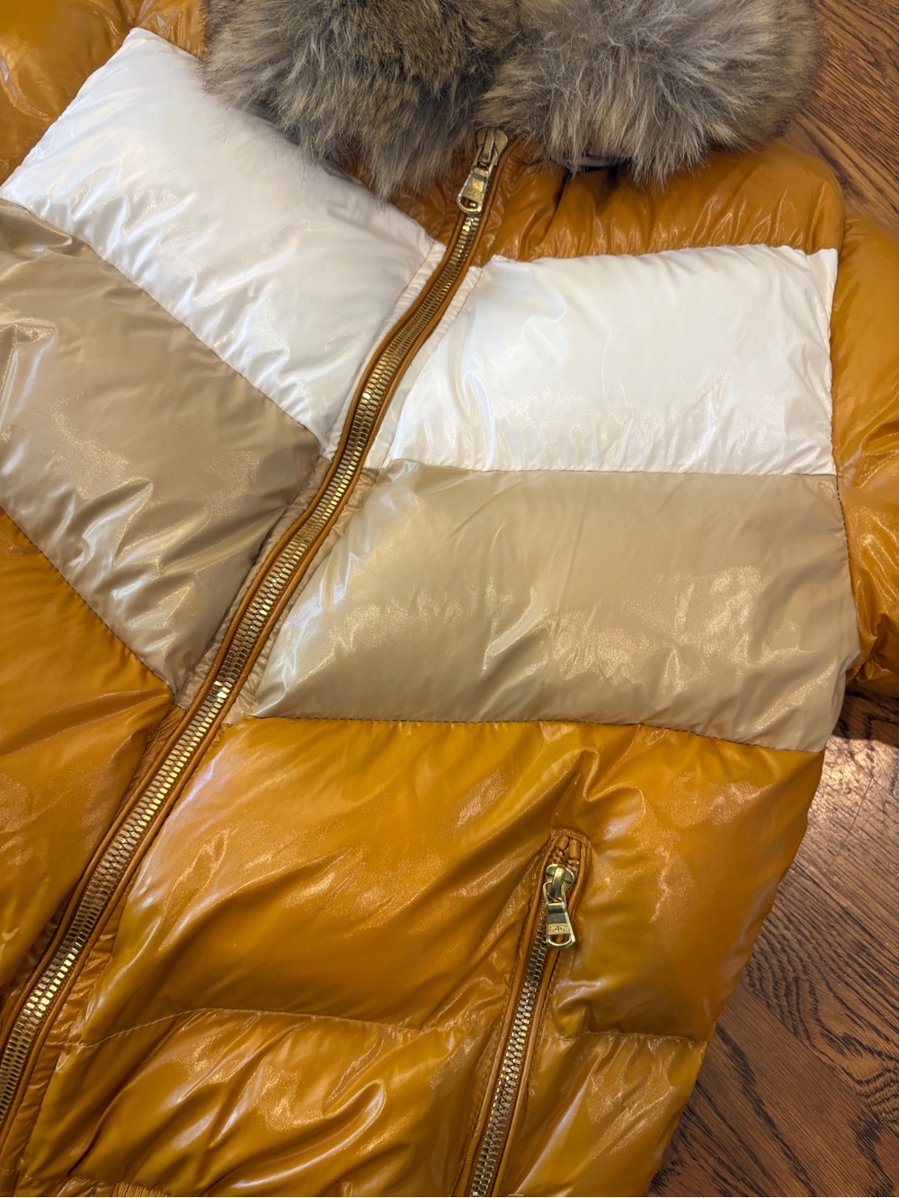 Jordan Craig kids puffer jacket. Removable fur collar. Size 16 - Picture 4 of 7